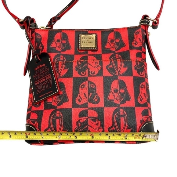 Dooney & bourke Disney "The Dark Side" Star Wars Half Marathon crossbody - Picture 3 of 11